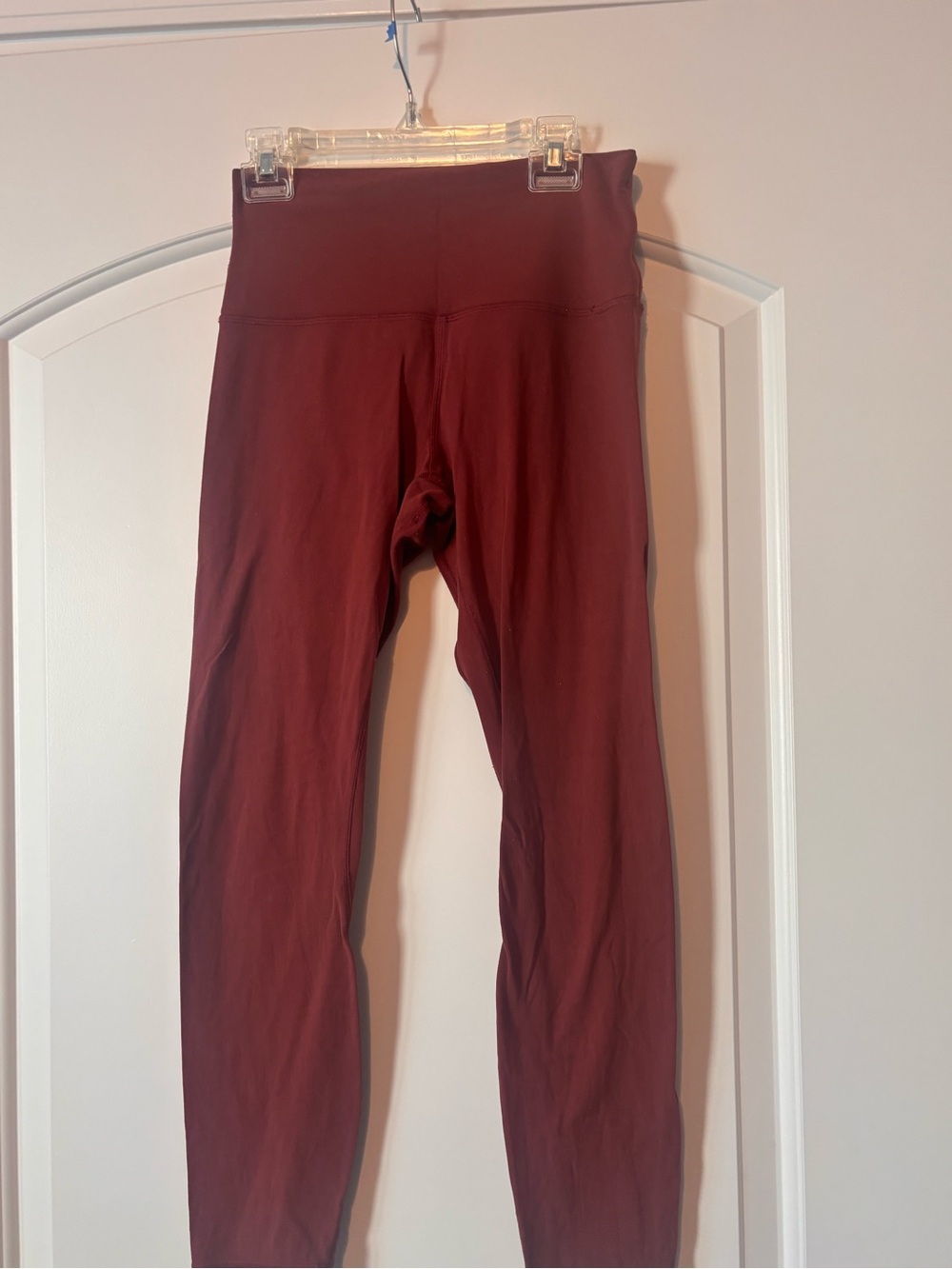 lululemon athletica Girls' High-Waist Leggings in Burgundy